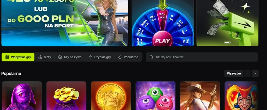 Przeglądaj popularne gry slotowe